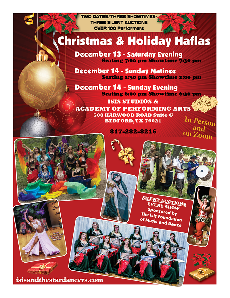 2025 Christmas Hafla flyer