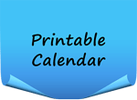 Printable Calendar in PDF